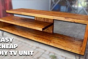 DIY Wood TV Stand Plans: Build Your Own Media Console! The DIY Hub: Creative Crafts, Repairs & Life Hacks DIY Wood TV Stand Plans: Build Your Own Media Console! | The DIY Hub: Creative Crafts, Repairs & Life Hacks
