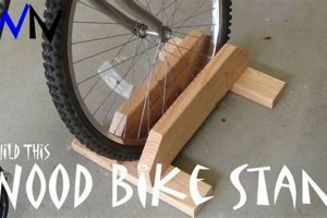 DIY Wood Bike Stand Plans: Build Your Own! The DIY Hub: Creative Crafts, Repairs & Life Hacks DIY Wood Bike Stand Plans: Build Your Own! | The DIY Hub: Creative Crafts, Repairs & Life Hacks