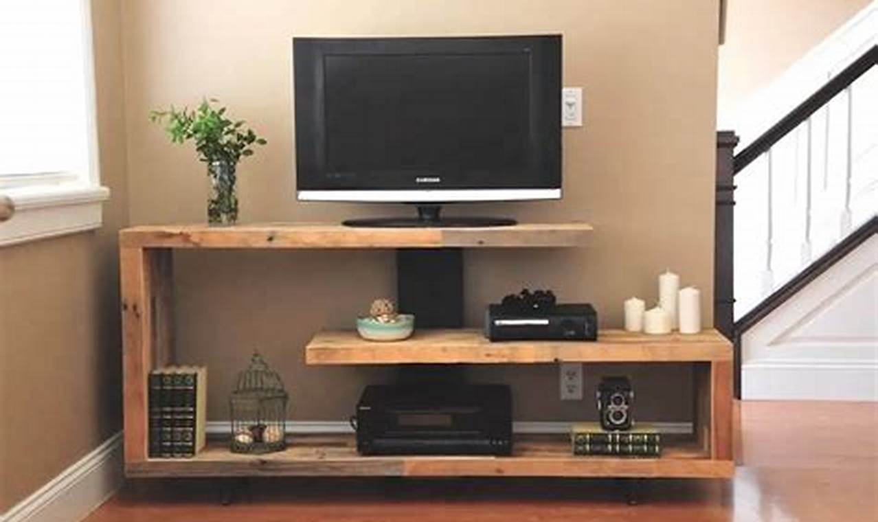 Simple DIY TV Stands Ideas: Build Your Dream Stand!