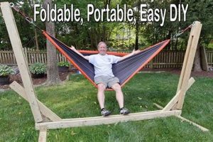 Build Your Own: Portable DIY Hammock Stand Plans! The DIY Hub: Creative Crafts, Repairs & Life Hacks Build Your Own: Portable DIY Hammock Stand Plans! | The DIY Hub: Creative Crafts, Repairs & Life Hacks