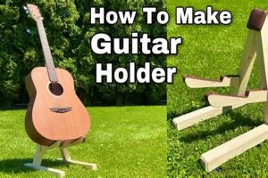 Build a Guitar Stand: DIY Wooden Guitar Stand Project! | The DIY Hub: Creative Crafts, Repairs & Life Hacks
