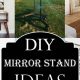 DIY Mirror Stand Ideas: Easy & Stylish Stand Projects | The DIY Hub: Creative Crafts, Repairs & Life Hacks