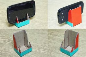 Easy Phone Stand DIY Ideas: Build Your Own! | The DIY Hub: Creative Crafts, Repairs & Life Hacks