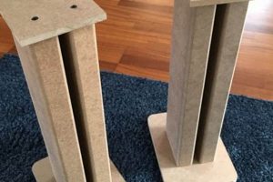 DIY Audio: Loudspeaker Stands DIY Guide & Ideas | The DIY Hub: Creative Crafts, Repairs & Life Hacks