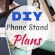 Easy DIY Phone Stands: Build Your Own Today! | The DIY Hub: Creative Crafts, Repairs & Life Hacks