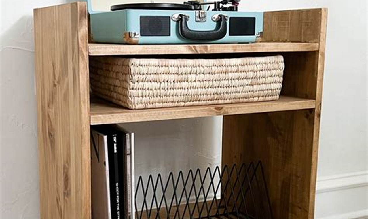 Build Your Own: DIY Record Stand Plans & Ideas