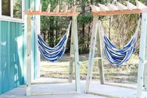 Build a DIY Hammock Chair Stand: Plans & Ideas | The DIY Hub: Creative Crafts, Repairs & Life Hacks