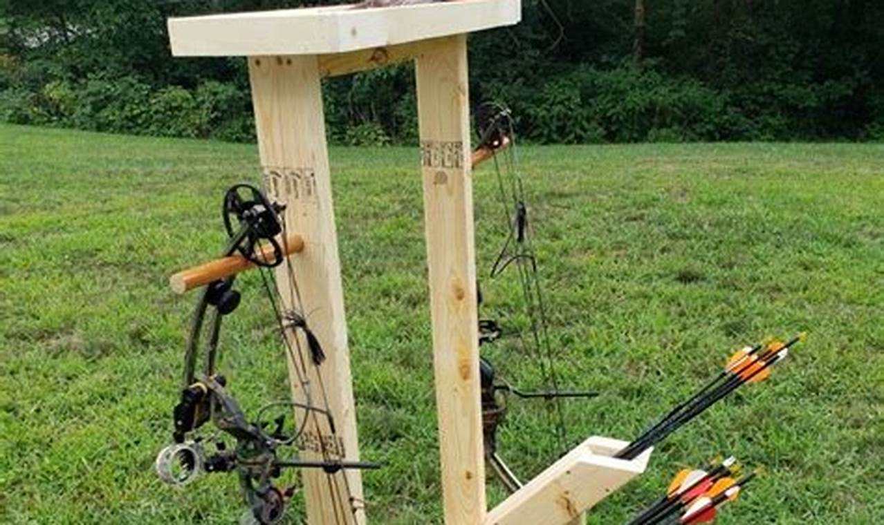 Bpw Stand Ryx DIY Bow Stand: Build Your Perfect Archery Stand Today!