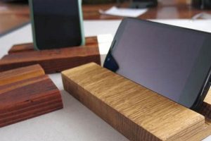 Easy DIY Wood Phone Stand: Build Your Own! | The DIY Hub: Creative Crafts, Repairs & Life Hacks