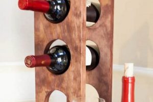 Easy Wine Stand DIY Ideas: Build Your Perfect Stand! | The DIY Hub: Creative Crafts, Repairs & Life Hacks