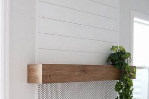 Easy DIY Wood Mantel Ideas & Projects [Beginner's Guide] | The DIY Hub: Creative Crafts, Repairs & Life Hacks