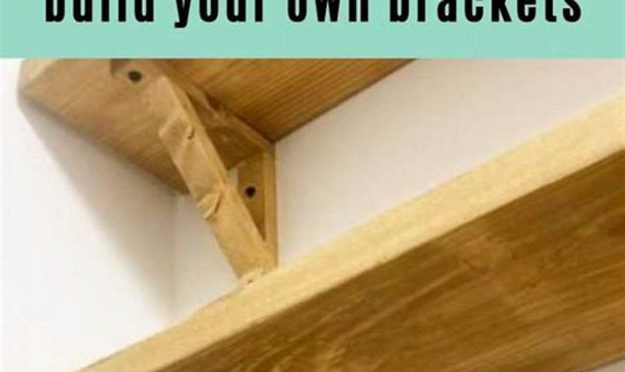 Easy DIY Wood Shelf Bracket Ideas: Build & Style! The DIY Hub: Creative Crafts, Repairs & Life Hacks Easy DIY Wood Shelf Bracket Ideas: Build & Style! | The DIY Hub: Creative Crafts, Repairs & Life Hacks