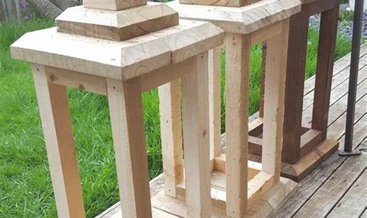 Build Your Own: DIY Lanterns Wood Projects + Ideas The DIY Hub: Creative Crafts, Repairs & Life Hacks Build Your Own: DIY Lanterns Wood Projects + Ideas | The DIY Hub: Creative Crafts, Repairs & Life Hacks