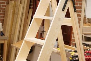 Build a Safe DIY Wooden Ladder: Plans & Tips! The DIY Hub: Creative Crafts, Repairs & Life Hacks Build a Safe DIY Wooden Ladder: Plans & Tips! | The DIY Hub: Creative Crafts, Repairs & Life Hacks