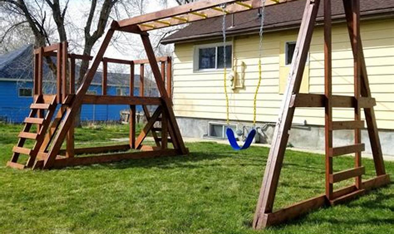 Build Your Own: Wood Swing Set DIY Guide The DIY Hub: Creative Crafts, Repairs & Life Hacks Build Your Own: Wood Swing Set DIY Guide | The DIY Hub: Creative Crafts, Repairs & Life Hacks