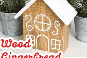 Easy DIY Wooden Gingerbread House (That Lasts!) The DIY Hub: Creative Crafts, Repairs & Life Hacks Easy DIY Wooden Gingerbread House (That Lasts!) | The DIY Hub: Creative Crafts, Repairs & Life Hacks