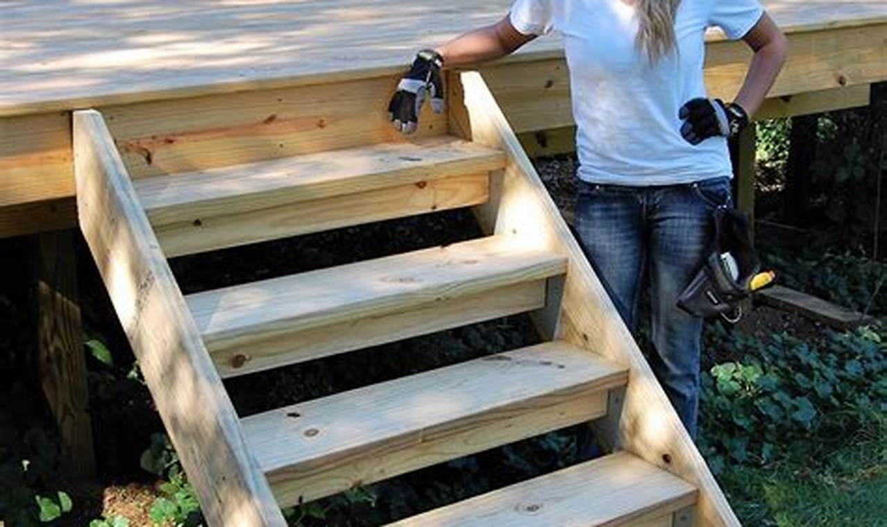 Build Easy DIY Wood Steps: Simple & Sturdy The DIY Hub: Creative Crafts, Repairs & Life Hacks Build Easy DIY Wood Steps: Simple & Sturdy | The DIY Hub: Creative Crafts, Repairs & Life Hacks