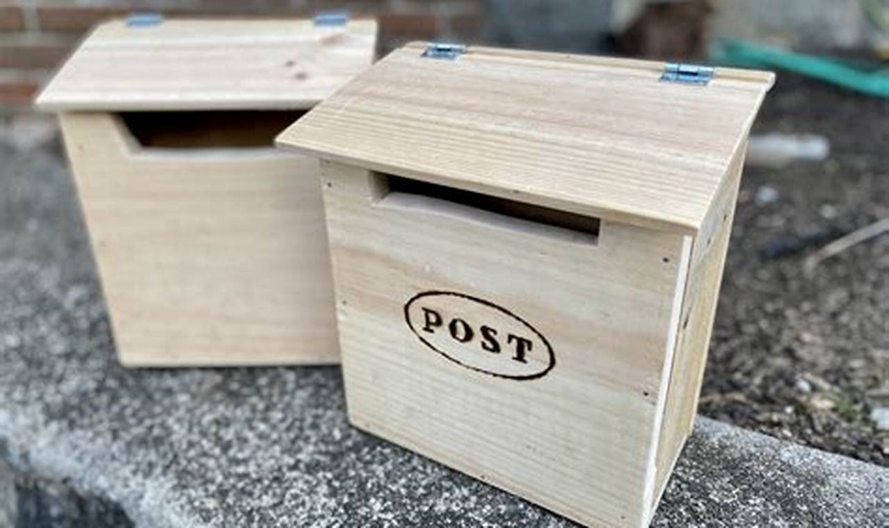 Build a Wood DIY Wooden Mailbox: Plans & Ideas The DIY Hub: Creative Crafts, Repairs & Life Hacks Build a Wood DIY Wooden Mailbox: Plans & Ideas | The DIY Hub: Creative Crafts, Repairs & Life Hacks