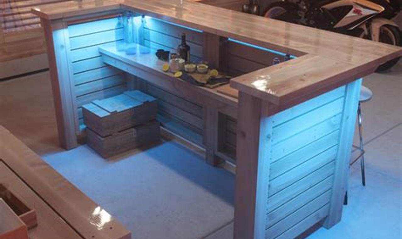 Build Your Dream DIY Wood Bar Project!