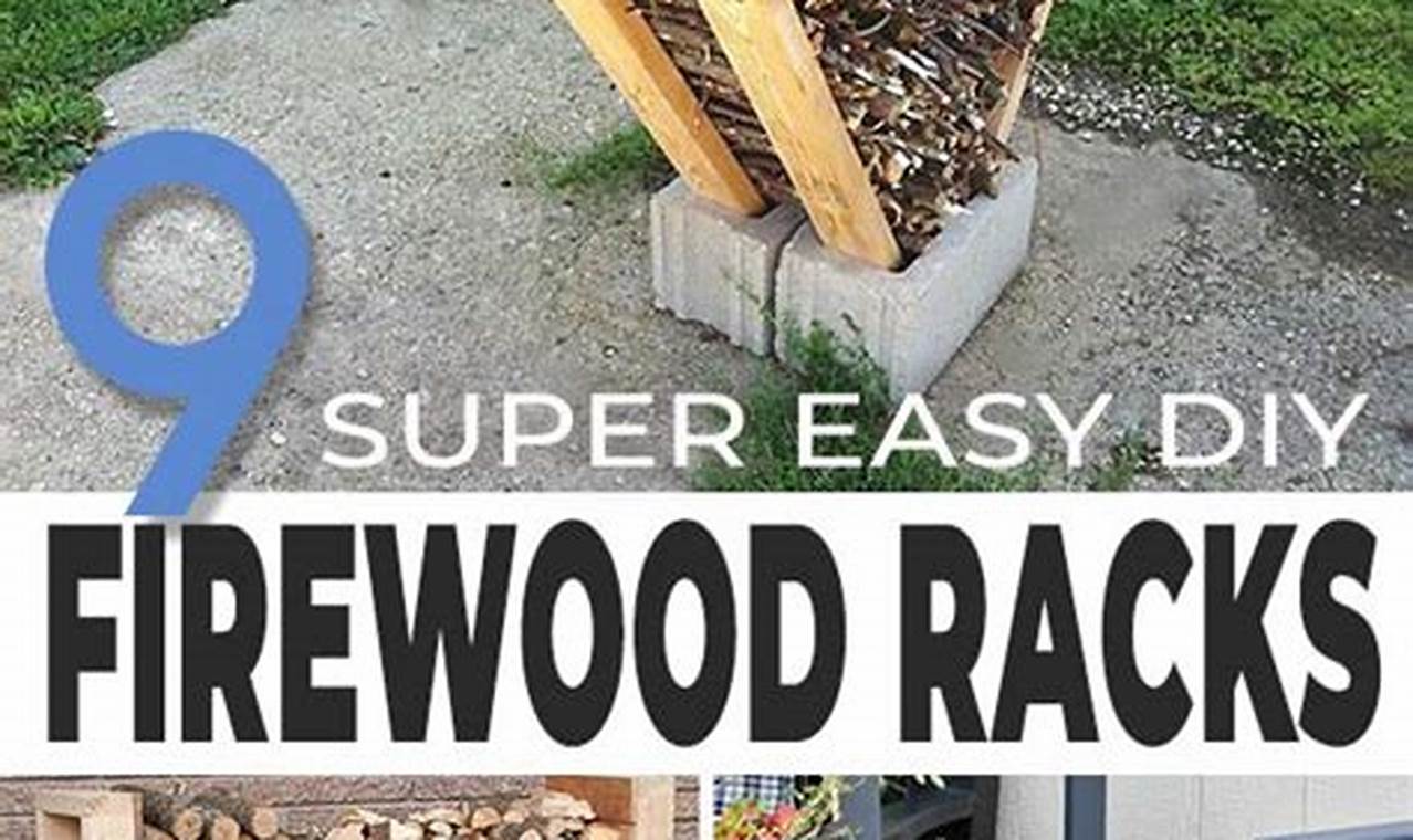 Build a DIY Wood Rack: Easy Plans & Ideas | The DIY Hub: Creative Crafts, Repairs & Life Hacks