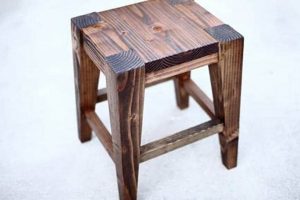 Easy DIY Stool Wood Projects: Build Your Own! | The DIY Hub: Creative Crafts, Repairs & Life Hacks