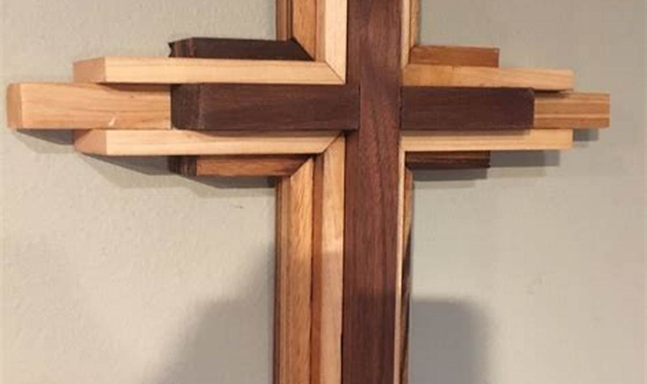 Easy DIY Wooden Cross Project: Simple & Rustic The DIY Hub: Creative Crafts, Repairs & Life Hacks Easy DIY Wooden Cross Project: Simple & Rustic | The DIY Hub: Creative Crafts, Repairs & Life Hacks