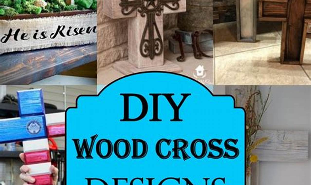 Easy DIY Wood Cross Projects + Ideas | The DIY Hub: Creative Crafts, Repairs & Life Hacks