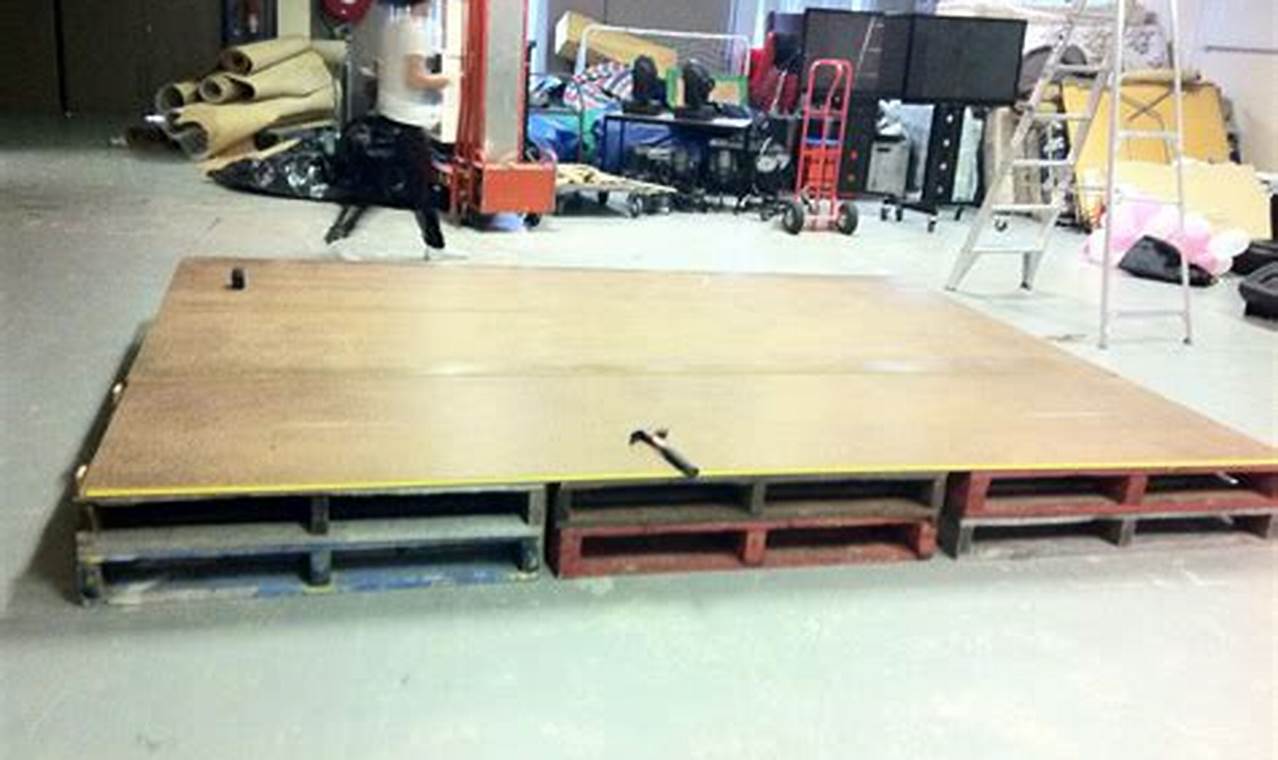 DIY Wood Compact Stage: Build Your Own Stage! | The DIY Hub: Creative Crafts, Repairs & Life Hacks