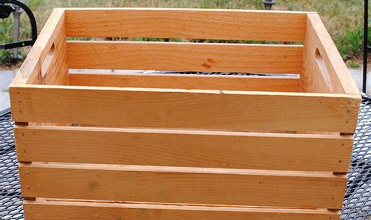 Easy DIY Wooden Crate Ideas: Simple Projects | The DIY Hub: Creative Crafts, Repairs & Life Hacks