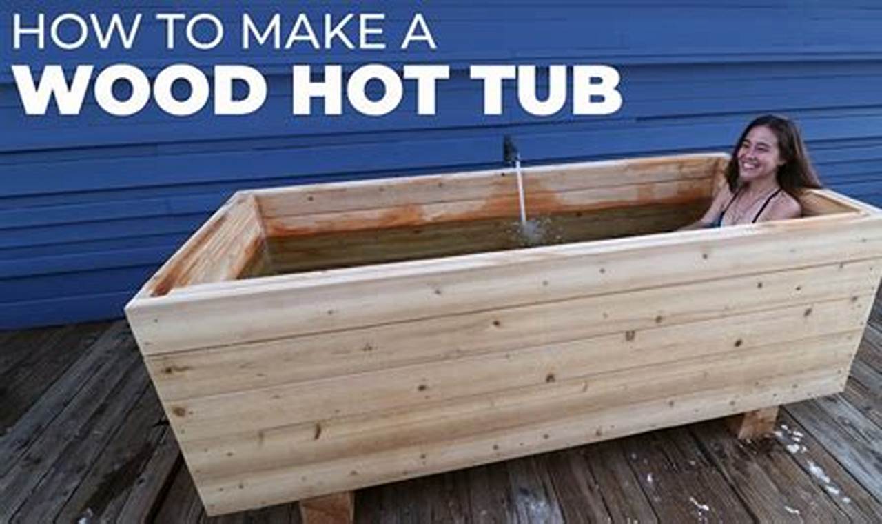 Build Your Own: DIY Wood Hot Tub Plans & Ideas | The DIY Hub: Creative Crafts, Repairs & Life Hacks