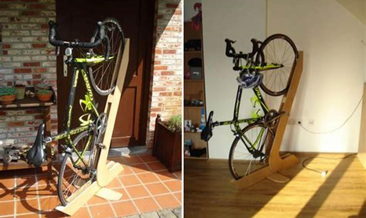 Woodworking DIY Wooden Bike Rack: Build Yours Today! | The DIY Hub: Creative Crafts, Repairs & Life Hacks