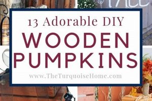 Easy Wooden Pumpkins DIY Ideas: Fall Wood Crafts | The DIY Hub: Creative Crafts, Repairs & Life Hacks