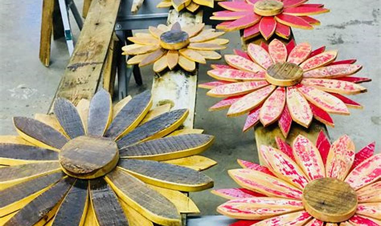 Make it with Wood: Wood Flowers DIY Ideas & More! | The DIY Hub: Creative Crafts, Repairs & Life Hacks
