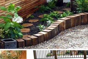Easy DIY Wooden Garden Edging Ideas + Tips The DIY Hub: Creative Crafts, Repairs & Life Hacks Easy DIY Wooden Garden Edging Ideas + Tips | The DIY Hub: Creative Crafts, Repairs & Life Hacks