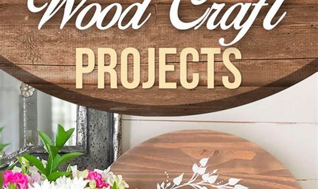 Easy DIY Wooden Crafts: Fun & Functional Wood Projects | The DIY Hub: Creative Crafts, Repairs & Life Hacks