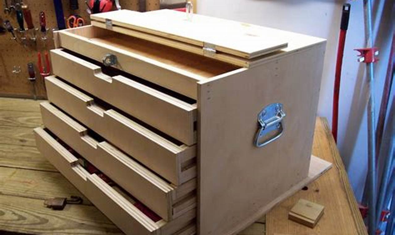 Build a DIY Wooden Tool Box: Woodworking Plans &amp; More! | The DIY Hub: Creative Crafts, Repairs & Life Hacks
