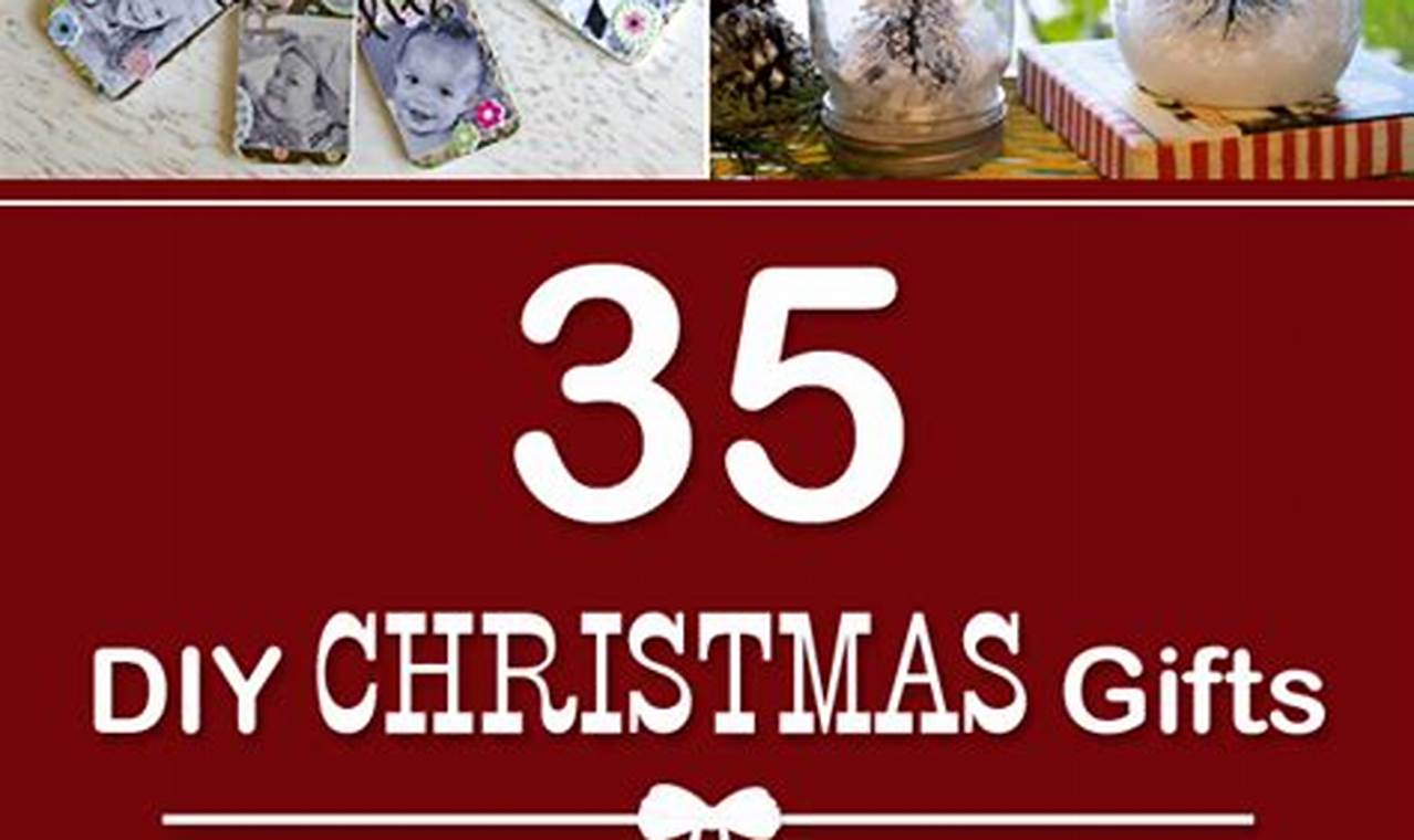 Festive & Frugal: DIY Christmas Gifts for Your Family This Year!