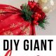 Easy DIY Giant Christmas Balls: Festive Fun! | The DIY Hub: Creative Crafts, Repairs & Life Hacks
