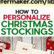 DIY Personalized Christmas Stockings: Festive & Unique! | The DIY Hub: Creative Crafts, Repairs & Life Hacks