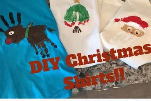 Easy DIY Christmas Shirts: Make Festive Tees! | The DIY Hub: Creative Crafts, Repairs & Life Hacks