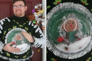 Crafty Christmas: DIY Ugly Christmas Sweater Snow Globes! | The DIY Hub: Creative Crafts, Repairs & Life Hacks