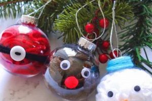 Easy Clear Christmas Balls DIY: Festive Crafts! | The DIY Hub: Creative Crafts, Repairs & Life Hacks