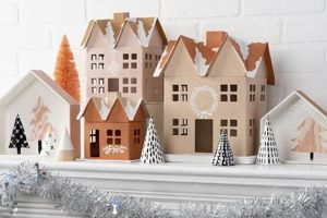 DIY Christmas Village Houses: Easy Holiday Crafts | The DIY Hub: Creative Crafts, Repairs & Life Hacks