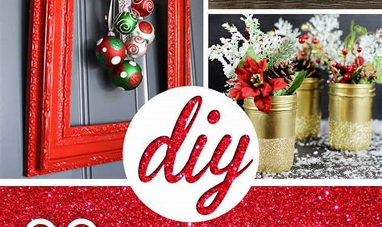 Easy Christmas DIY Decorations: Ideas & More The DIY Hub: Creative Crafts, Repairs & Life Hacks Easy Christmas DIY Decorations: Ideas & More | The DIY Hub: Creative Crafts, Repairs & Life Hacks