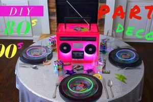 DIY 80s Party Decorations: Rad & Retro Decor The DIY Hub: Creative Crafts, Repairs & Life Hacks DIY 80s Party Decorations: Rad & Retro Decor | The DIY Hub: Creative Crafts, Repairs & Life Hacks