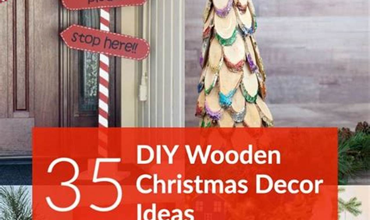 Easy DIY Wood Christmas Decor: Ideas & Crafts The DIY Hub: Creative Crafts, Repairs & Life Hacks Easy DIY Wood Christmas Decor: Ideas & Crafts | The DIY Hub: Creative Crafts, Repairs & Life Hacks