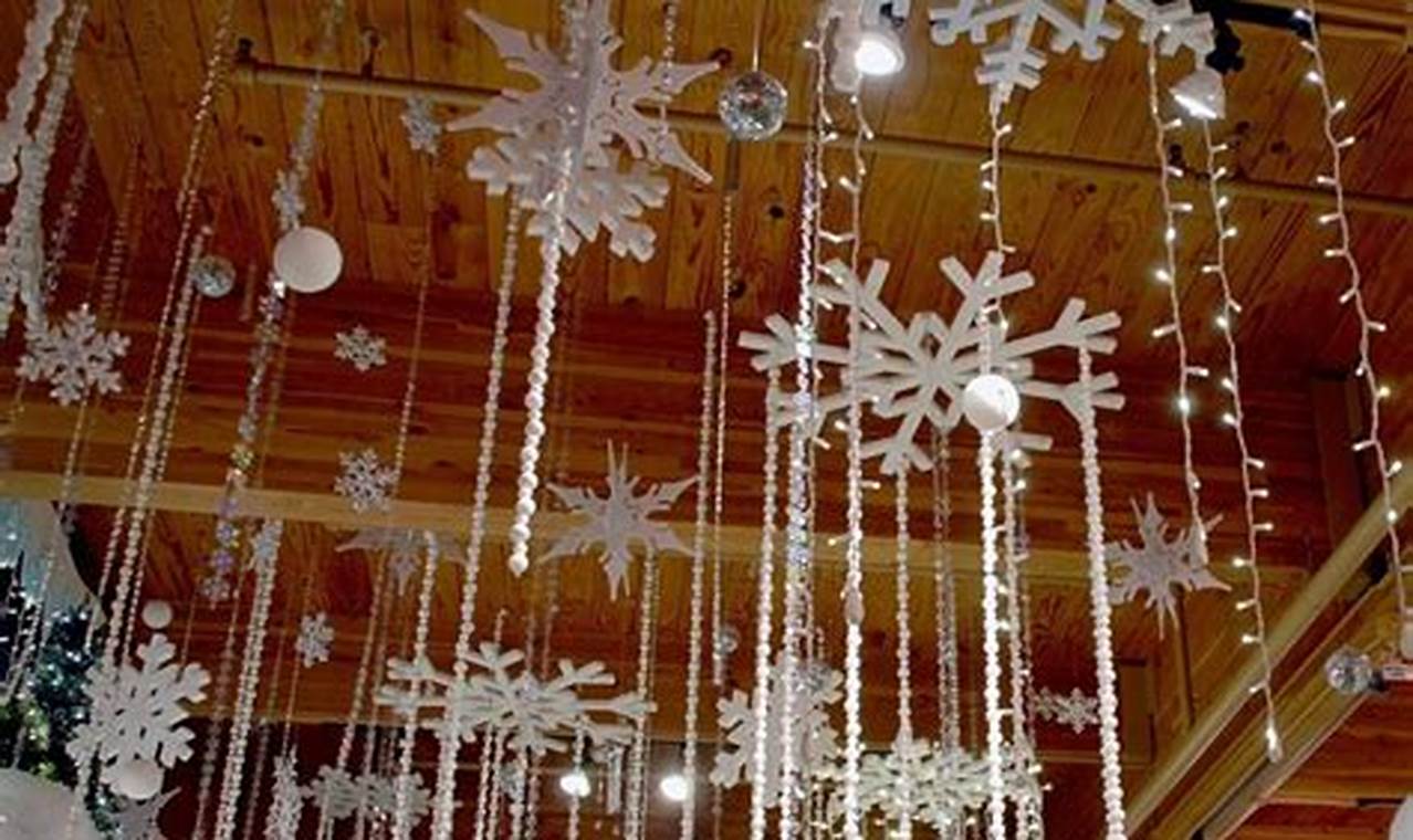 Easy DIY Christmas Ceiling Decorations: Decor Magic! The DIY Hub: Creative Crafts, Repairs & Life Hacks Easy DIY Christmas Ceiling Decorations: Decor Magic! | The DIY Hub: Creative Crafts, Repairs & Life Hacks