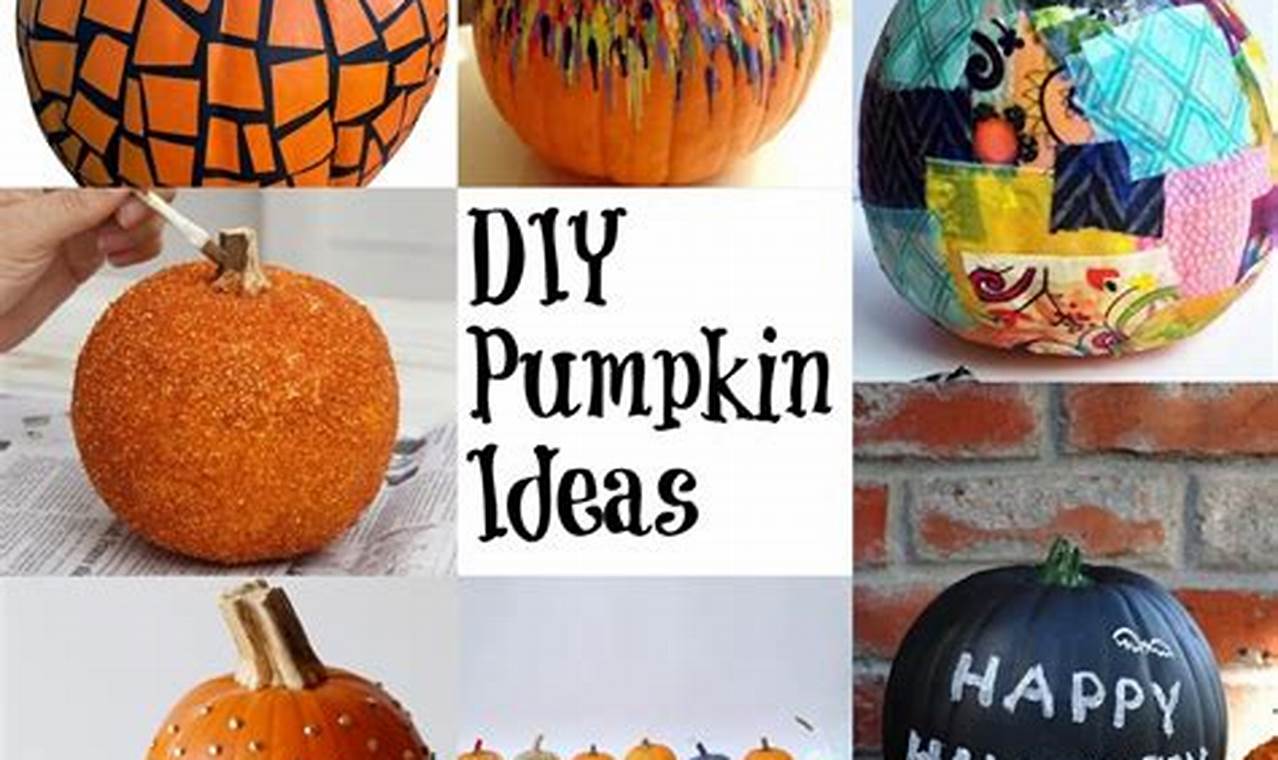 Easy DIY Pumpkin Decorating Ideas for Fall The DIY Hub: Creative Crafts, Repairs & Life Hacks Easy DIY Pumpkin Decorating Ideas for Fall | The DIY Hub: Creative Crafts, Repairs & Life Hacks