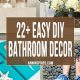 Easy DIY Bathroom Decor Ideas: Refresh on a Budget! | The DIY Hub: Creative Crafts, Repairs & Life Hacks