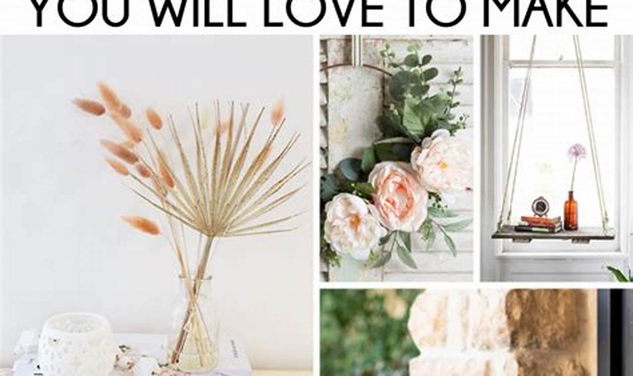 Easy DIY Spring Decor Ideas: Refresh Your Home! | The DIY Hub: Creative Crafts, Repairs & Life Hacks